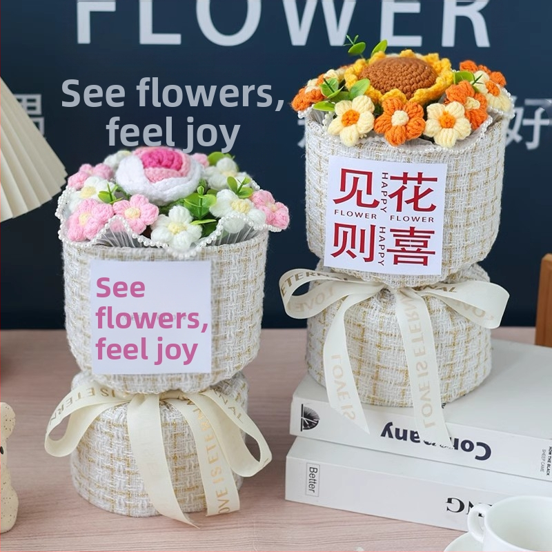 Kootud villast lillekimp õpetajapäevaks sõbrannale, parimale sõbrale ja klassikaaslasele lõpu-, sünnipäeva- ja Hiina valentinipäevakingiks