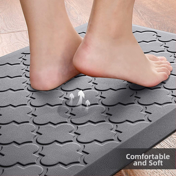 Διασυνοριακό χαλί κουζίνας Amazon με ανάγλυφο PVC, ανθεκτικό στο λάδι, αδιάβροχο, ανθεκτικό στη βρωμιά, ανθεκτικό στη φθορά, χαλάκι πόρτας που δεν σκουπίζεται