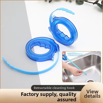 Virtuvės ištraukiamas vamzdžių gilinimo kablys, kanalizacijos tualeto gilinimo kriauklė, apsauganti nuo užsikimšimo, valymo kablys, plaukų gilinimo kablis