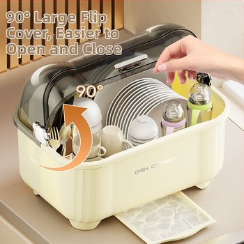 Dubenėlių ir lazdelių laikymo dėžutė Indų ir indų laikymo lentynėlė Virtuvės namų apyvokos daugiafunkcis džiovinimo stovas su dangčiu Spintelės laikymo dėžutė