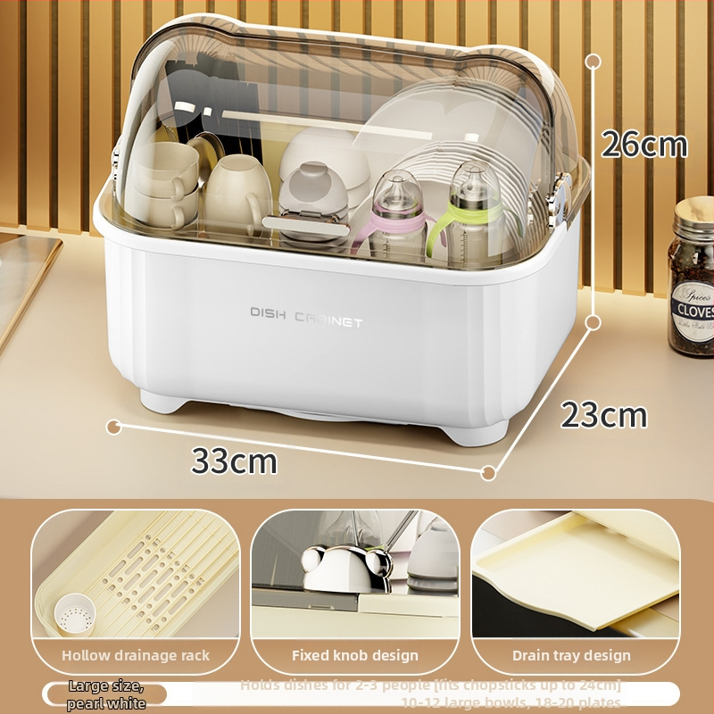 Dubenėlių ir lazdelių laikymo dėžutė Indų ir indų laikymo lentynėlė Virtuvės namų apyvokos daugiafunkcis džiovinimo stovas su dangčiu Spintelės laikymo dėžutė