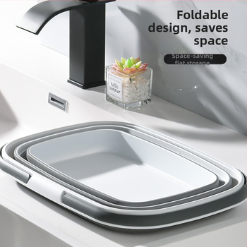 Πτυσσόμενο καλάθι αποθήκευσης Είδη καθαρισμού μπάνιου Καλάθι αποθήκευσης Καλάθι αυτοκινήτου για πικνίκ εξωτερικού χώρου Καλάθι χεριών για νοικοκυριό, κουζίνα, καλάθι πλυσίματος λαχανικών