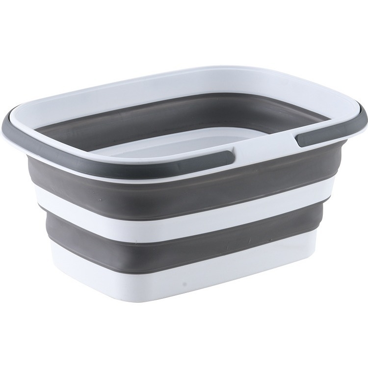 Sulankstomas daiktadėžės krepšelis vonios kambario valymo reikmenims laikyti krepšelis automobiliui lauko piknikui rankų krepšelis namų apyvokos virtuvės daržovių plovimo krepšelis