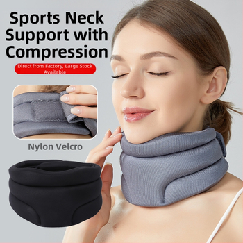 Ортеза за врата против извиване на врата напред, домакинска тракционна артефактна фиксирана опорна ортеза, защита на врата и шийния отдел, ръкав за врата