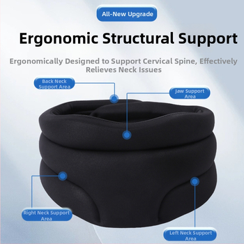 Ортеза за врата против извиване на врата напред, домакинска тракционна артефактна фиксирана опорна ортеза, защита на врата и шийния отдел, ръкав за врата