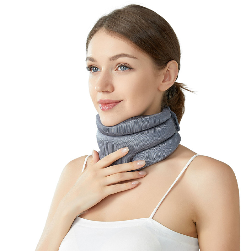 Ортеза за врата против извиване на врата напред, домакинска тракционна артефактна фиксирана опорна ортеза, защита на врата и шийния отдел, ръкав за врата