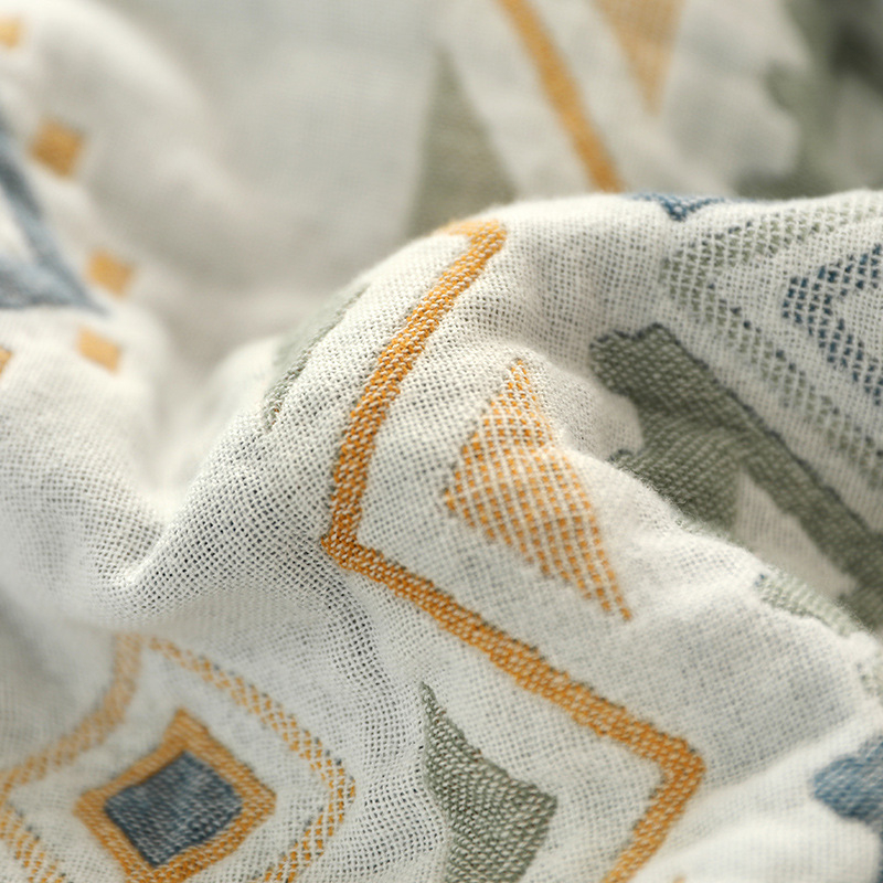 Transfrontalieră îngroșată din bumbac pur, pilotă din bumbac, prosop simplu și dublu, husă de pilotă, aer condiționat, pătură, pătură pentru pauza de prânz