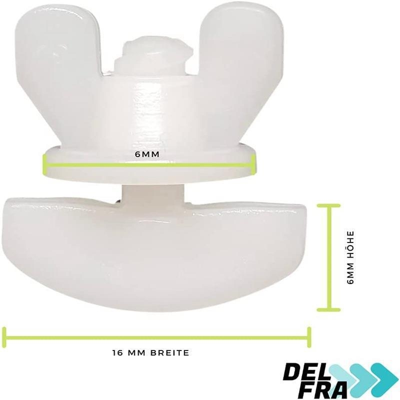 10 kostiumų užuolaidų srieginis skriemulys užuolaidų bėgelis tylus karoliukai fiksuotas užraktas užuolaidų bėgelio skriemulys plastikinis