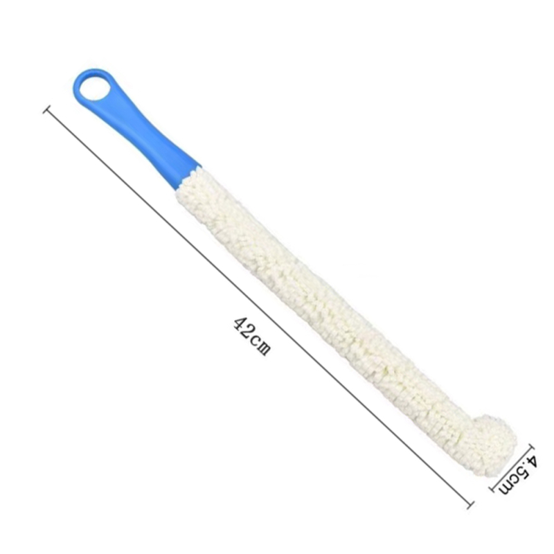 Perie de curățare a decantorului, perie multifuncțională pentru paharele de vin roșu, perie de curățare a oalei cu mâner lung și flexibil