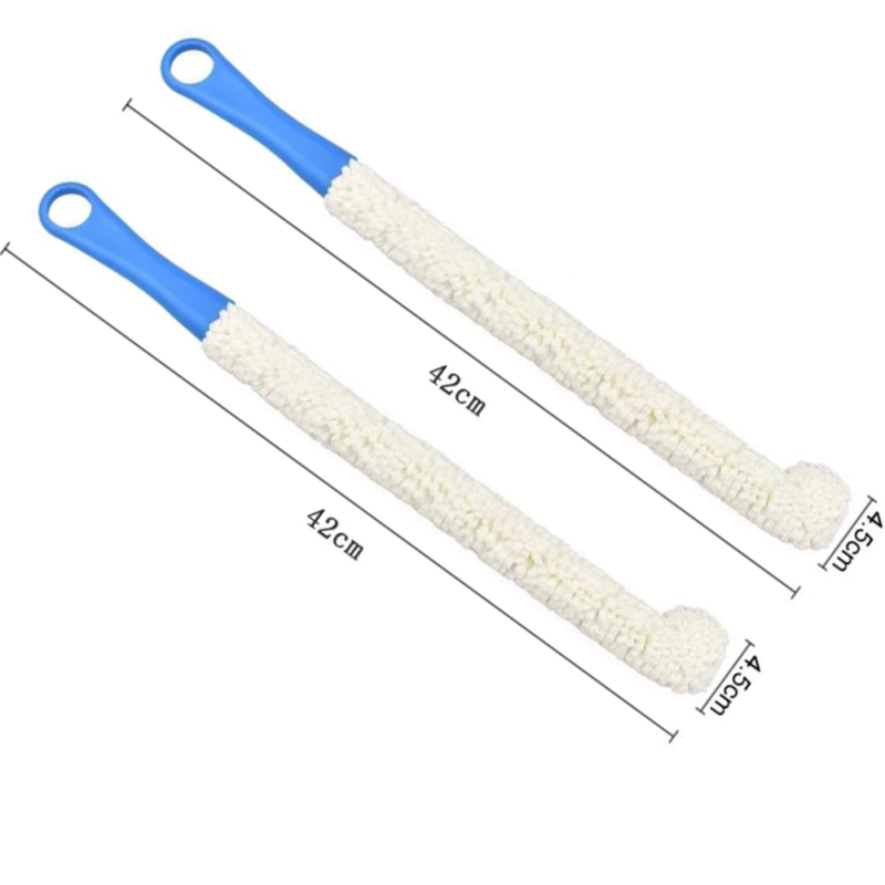 Perie de curățare a decantorului, perie multifuncțională pentru paharele de vin roșu, perie de curățare a oalei cu mâner lung și flexibil