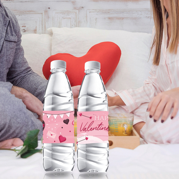 Διακοσμητικό αυτοκόλλητο μπουκαλιού νερού για πάρτι ημέρας του Αγίου Βαλεντίνου, Amazon, δημιουργικές ετικέτες αυτοκόλλητων ετικετών για την ημέρα του Αγίου Βαλεντίνου