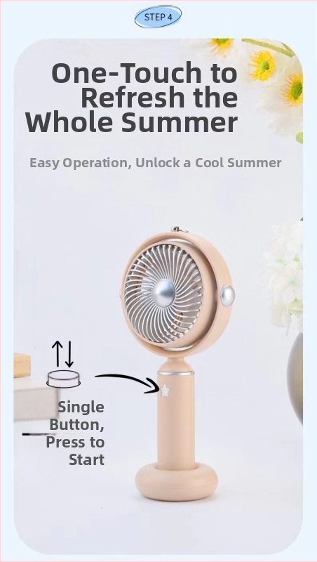 2025 m. populiarus mini nešiojamas mažas ventiliatorius, darbalaukio mobiliojo telefono laikiklis, ventiliatorius studentams, vasaros nešiojamas ventiliatorius, dovana