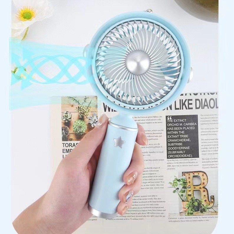 2025 m. populiarus mini nešiojamas mažas ventiliatorius, darbalaukio mobiliojo telefono laikiklis, ventiliatorius studentams, vasaros nešiojamas ventiliatorius, dovana