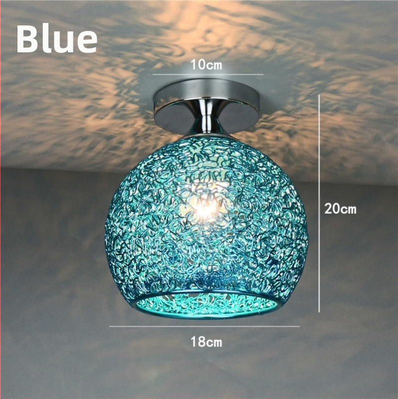 Moodne lihtne värviline LED-laelamp Skandinaavia stiilis magamistuba, lastetuba, rõdu, vahekäik, koridor, koduvalgustid