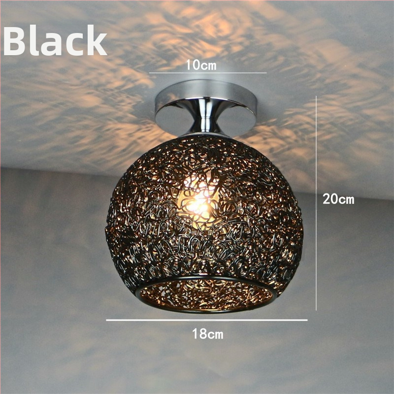 Moodne lihtne värviline LED-laelamp Skandinaavia stiilis magamistuba, lastetuba, rõdu, vahekäik, koridor, koduvalgustid