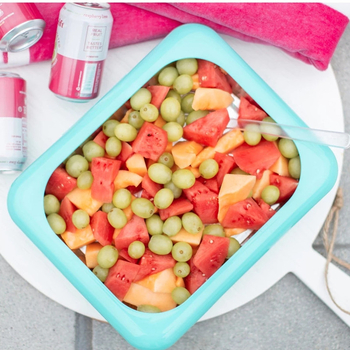 Piiriülesed plahvatused Fancy Panz2in1 köögipikniku fooliumist värskena hoidmise karp, välistingimustes piknikuks mõeldud alumiiniumfooliumist grillilõunakarp