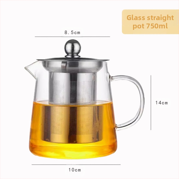 Elektrinis keraminis viryklės arbatos virdulys stiklinis virdulys sveikatos virdulys grynas stiklas didelis borosilikatinis virdulys didelė talpa gali talpinti šaltą vandenį