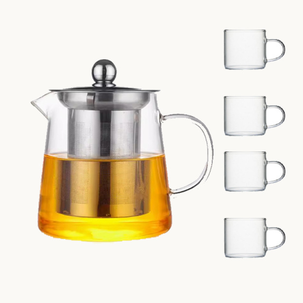 Elektrinis keraminis viryklės arbatos virdulys stiklinis virdulys sveikatos virdulys grynas stiklas didelis borosilikatinis virdulys didelė talpa gali talpinti šaltą vandenį