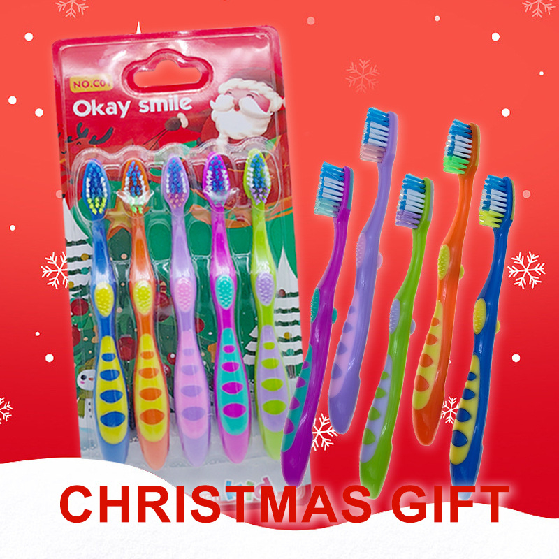 Laste hambaharja eksport, 5-pakk, laste hambahari, FDA sertifitseeritud perekomplekt, hambaharja igemete kaitseks