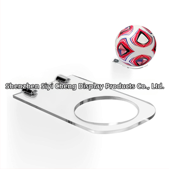 Акрилна футболна стойка Star Signature, черна стена, шкаф за баня, стенен монтаж, креативно шкафче за съхранение, стенен монтаж