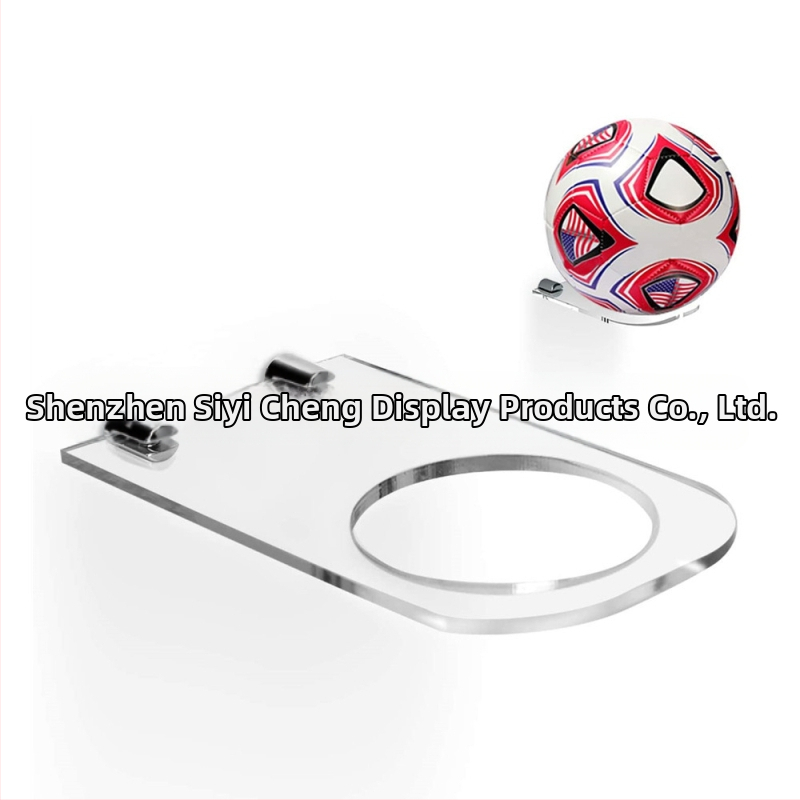 Акрилна футболна стойка Star Signature, черна стена, шкаф за баня, стенен монтаж, креативно шкафче за съхранение, стенен монтаж