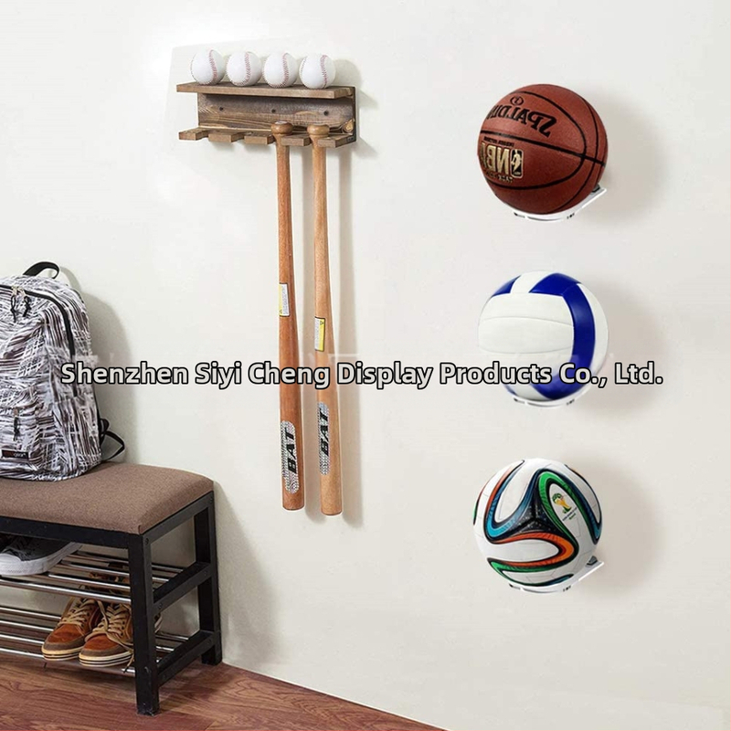 Акрилна футболна стойка Star Signature, черна стена, шкаф за баня, стенен монтаж, креативно шкафче за съхранение, стенен монтаж