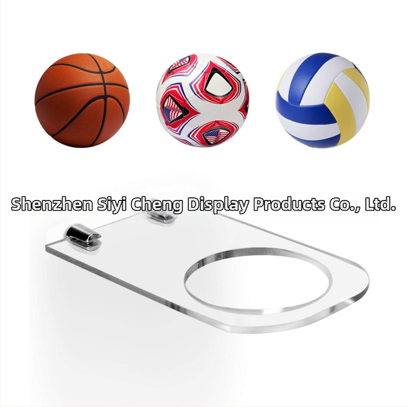 Акрилна футболна стойка Star Signature, черна стена, шкаф за баня, стенен монтаж, креативно шкафче за съхранение, стенен монтаж