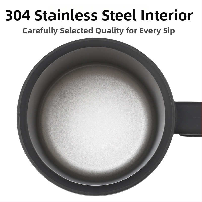 Трансгранична висококачествена чаша от неръждаема стомана с капак, двуслойна вакуумна чаша за кафе, преносима изолационна чаша, персонализирана