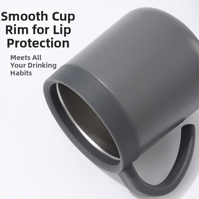 Трансгранична висококачествена чаша от неръждаема стомана с капак, двуслойна вакуумна чаша за кафе, преносима изолационна чаша, персонализирана