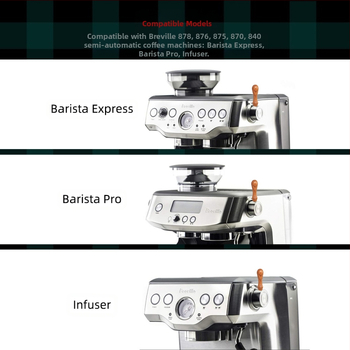 Platinum Rich Breville840/870/878/875/880 Μηχανή καφέ με διακόπτη ατμού και λαβή αλλαγής ράβδου