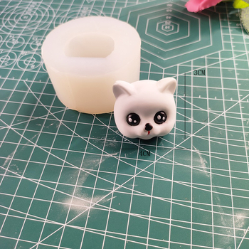 Ζωικό καλούπι χαριτωμένη γάτα Mitou dyi σιλικόνης καλούπι ρητίνης αρωματικό γύψο κέικ γιαούρτι χονδρικής