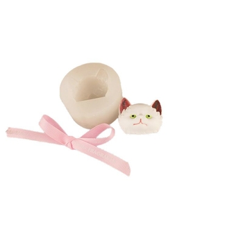 Ζωικό καλούπι χαριτωμένη γάτα Mitou dyi σιλικόνης καλούπι ρητίνης αρωματικό γύψο κέικ γιαούρτι χονδρικής