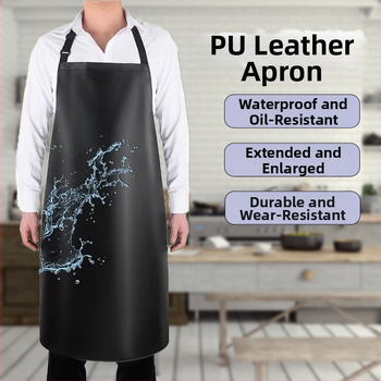 Piiriülene PU-nahast veekindel ja õlikindel veetoodete spetsiaalne kulumiskindel tööriietus, suurendatud ja pikendatud põll meestele ja naistele