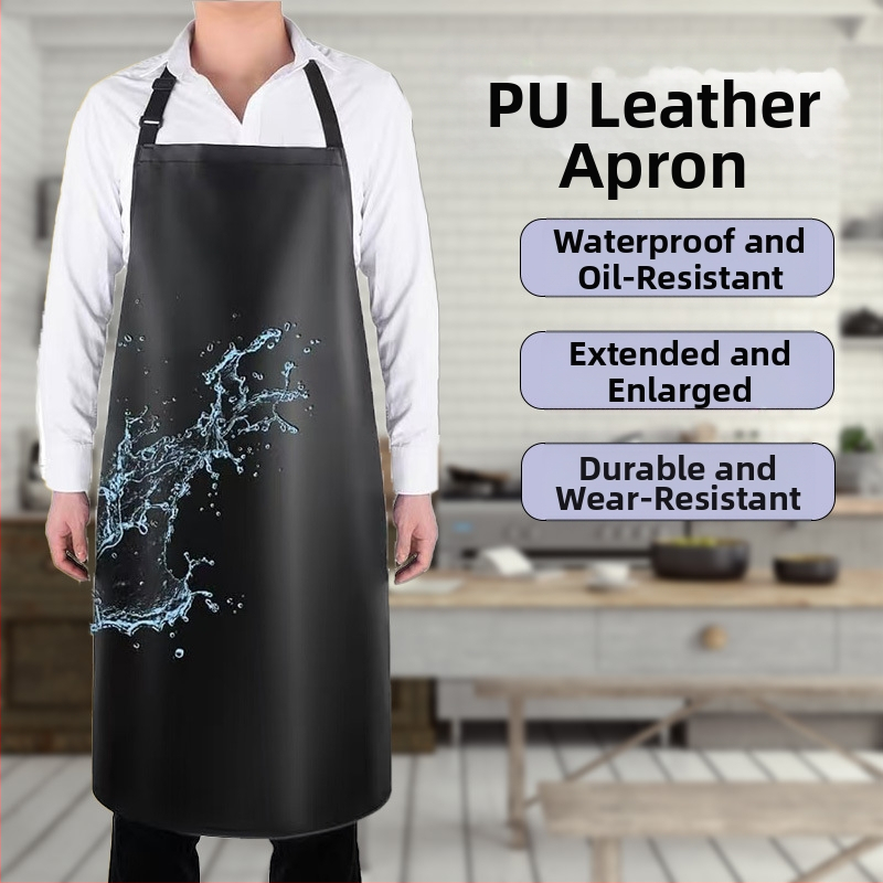 Piiriülene PU-nahast veekindel ja õlikindel veetoodete spetsiaalne kulumiskindel tööriietus, suurendatud ja pikendatud põll meestele ja naistele