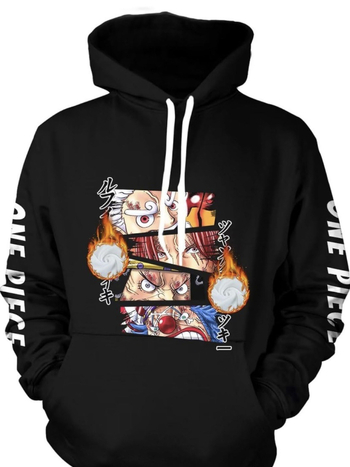 Детски пуловер с качулка, 3D дигитален печат, версия на клиента