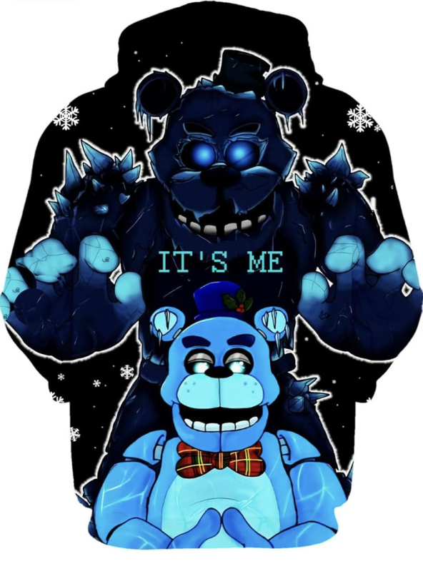 Pulover cu glugă pentru copii cu imprimare digitală 3D, versiunea pentru client