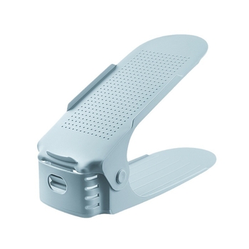 Ρυθμιζόμενη αποθήκευση διπλής στρώσης παπουτσοθήκη με στρώσεις παπουτσοθήκη οικιακής χρήσης ράφι αποθήκευσης παπουτσιών κοιτώνα ράφι αποθήκευσης παπουτσιών