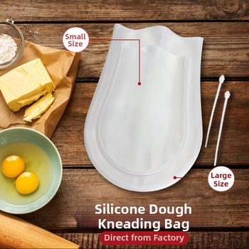 Virtuvės buitinis silikoninis tešlos maišelis nelimpantis rankų minkymo tešlos plaukų tešlos minkymo maišelis silikoninis tešlos minkymo maišelis sutirštintas maistinis