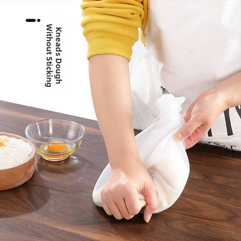 Virtuvės buitinis silikoninis tešlos maišelis nelimpantis rankų minkymo tešlos plaukų tešlos minkymo maišelis silikoninis tešlos minkymo maišelis sutirštintas maistinis