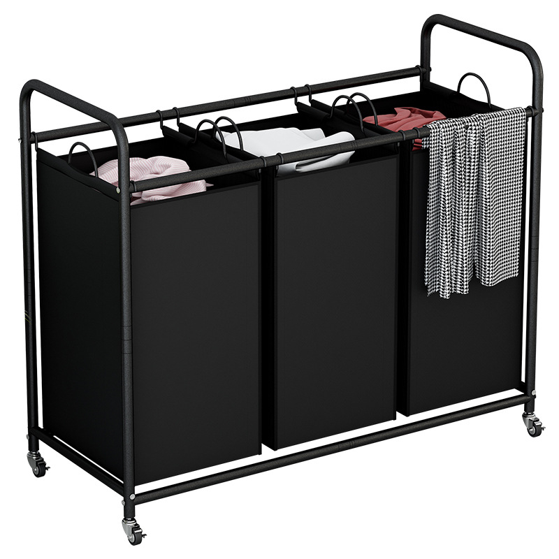 „Solno“ pritaikytas nešiojamas didelis buitinis vonios kambario svetainės žaislų drabužių komplektas Oksfordo audinio skalbinių krepšelis