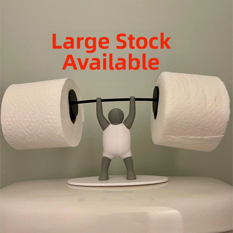 Piiriülesed uued tooted 3D-printimine tualettpaberi hoidja raskuste tõstmiseks väike vannitoa salvrätiku hoidja 3D-printimine kaunistused