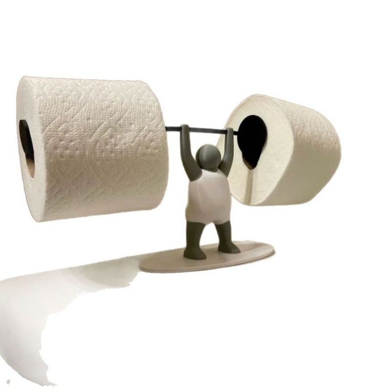 Piiriülesed uued tooted 3D-printimine tualettpaberi hoidja raskuste tõstmiseks väike vannitoa salvrätiku hoidja 3D-printimine kaunistused