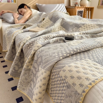 Ελαφρύ Πολυτελές Νήμα Κλάσης Α Τριών Στρώσεων από Καθαρό Βαμβάκι Κλιματιστικό Καλοκαιρινό Πάπλωμα από Καθαρό Βαμβάκι Μονοκατοικία Φοιτητική Εστία Άνοιξη και Φθινόπωρο Λεπτό Πάπλωμα Πλενόμενο στο Πλυντήριο