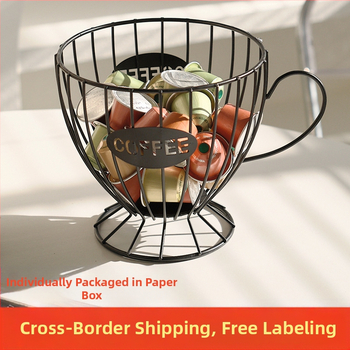 Lengvas prabangus namų užkandžių saldainių laikymo stovas kavos parduotuvės demonstracinis stovas amatų papuošalai geležinės kavos kapsulių laikymo stovas