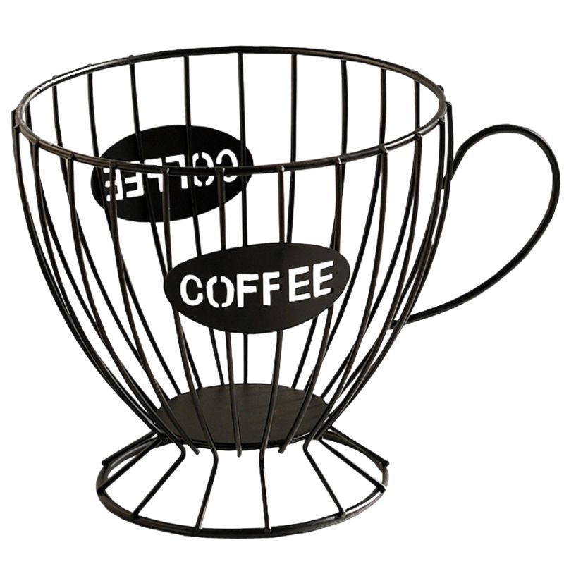 Lengvas prabangus namų užkandžių saldainių laikymo stovas kavos parduotuvės demonstracinis stovas amatų papuošalai geležinės kavos kapsulių laikymo stovas