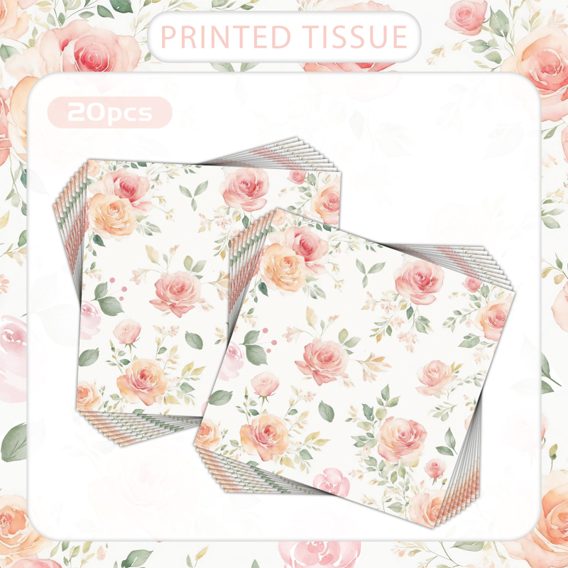 Салфетка за декорация на домашно парти с принт на розово шампанско през граница [готова наличност]