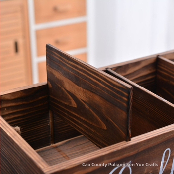 Vintage ξύλινο κουτί αποθήκευσης τσαγιού καφέ τσάι κουτί αποθήκευσης από μασίφ ξύλο φορητό διαμέρισμα αποθήκευσης από μασίφ ξύλο κουτί