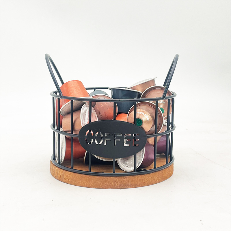 „Factory Direct“ tarpvalstybinis kavos kapsulių laikymo krepšelis vaisių džiovintų vaisių laikymo lentynėlė valgomojo miegamojo stalo dekoravimui dovanų rekvizitai