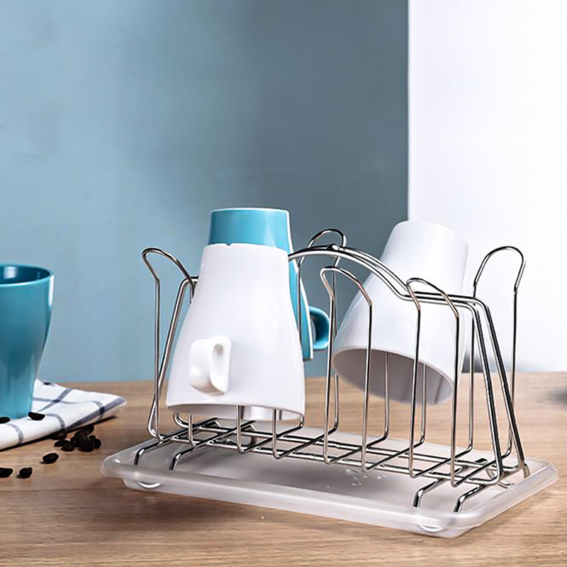 304 rozsdamentes acél víztartó, háztartási pohártartó, kreatív üvegakasztó, víztartó tartó tároló, kiárusítás