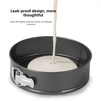 Διασυνοριακή άμεση προμήθεια στρογγυλής φόρμας με αγκράφα για φούρνο ψησίματος κέικ, είδη κουζίνας πολλαπλών μεγεθών, αντικολλητική φόρμα
